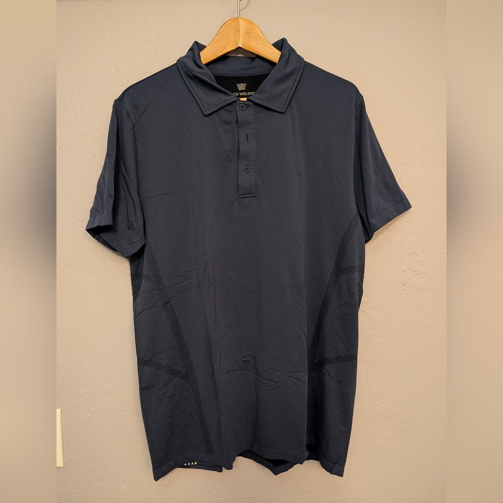 Mack Weldon Dark Blue Polo Shirt